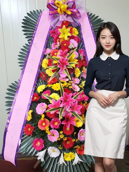 웨스턴베니비스 영등포점 3단화환 기본형